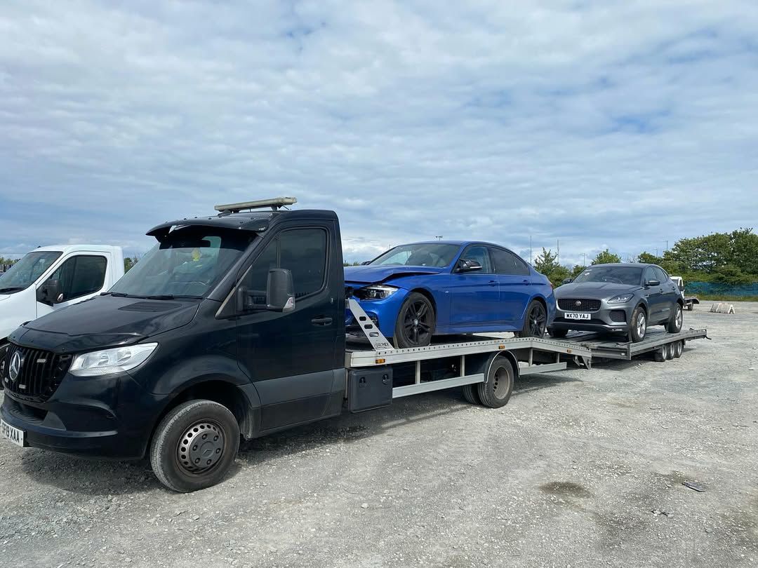 Open auto carrier transporter